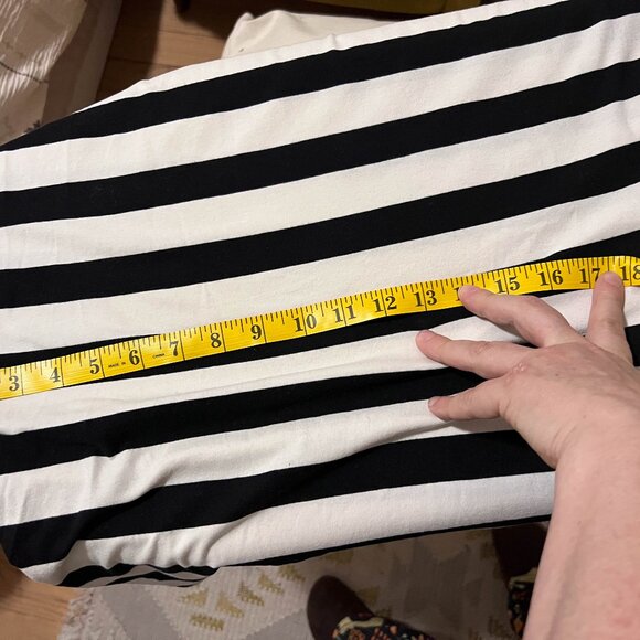 Vintage Jean Paul Gaultier Striped Anchor T-shirt Cropped Women Size L fits M - Picture 3 of 10